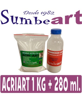 Acriart 1 Kg + 280 ml.