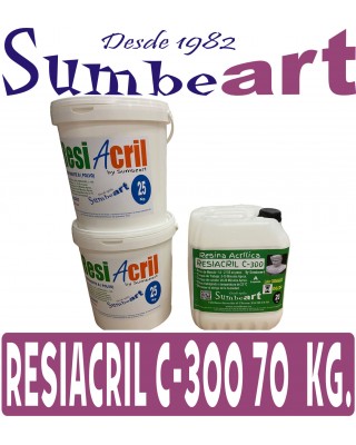 Resiacril C-300 70 KG.