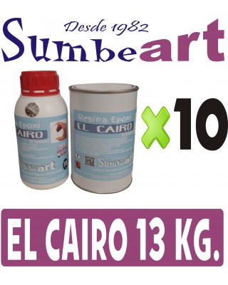 RESINA EPOXI EL CAIRO 13 KG.