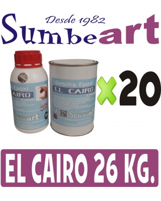 RESINA EPOXI EL CAIRO 26 KG.
