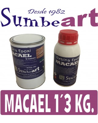 RESINA EPOXI MACAEL 1´3 KG.