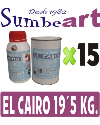 RESINA EPOXI EL CAIRO 19´5 KG.