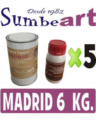 RESINA EPOXI MADRID 6 KG.