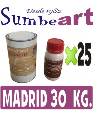 RESINA EPOXI MADRID 30 KG.