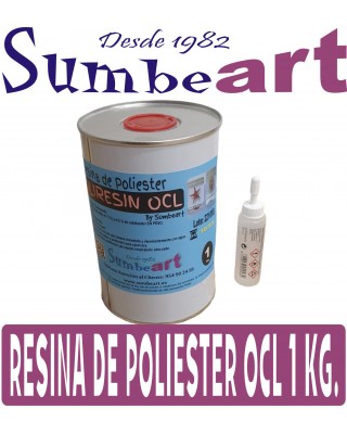RESINA DE POLIESTER OCL 1 KG.