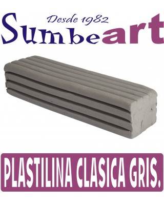 PLASTILINA CLASICA GRIS