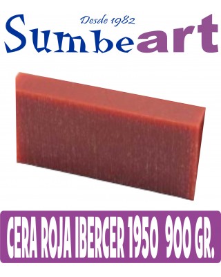 CERA ROJA IBERCER 1950 900 GR.