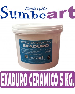 EXADURO CERAMICO BLANCO 5 KG.