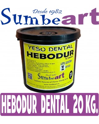 HEBODUR DENTAL AMARILLO 20 KG.