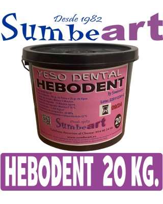 HEBODENT DENTAL ROSA 20 KG.
