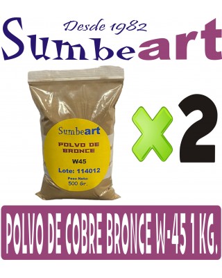 POLVO DE BRONCE W45 1 KG.
