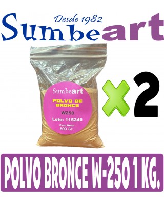 POLVO DE BRONCE W250 1 KG.