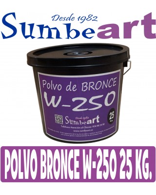 POLVO DE BRONCE W250 25 KG.
