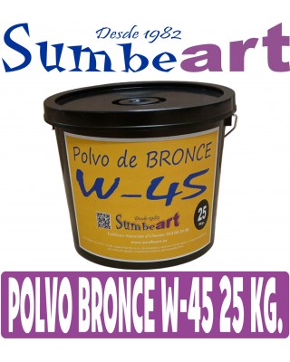 POLVO DE BRONCE W45 25  KG.