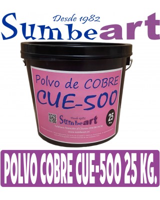 POLVO DE COBRE CUE-500 25 KG.