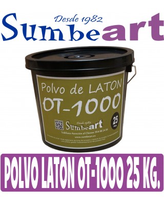 POLVO DE LATON OT-1000 25 KG.
