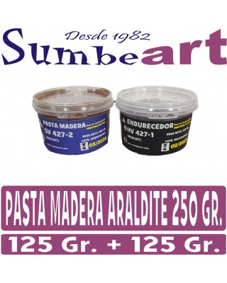 PASTA MADERA ARALDITE 250 Gr.