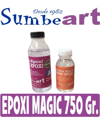 RESINA EPOXI MAGIC 750 GR.