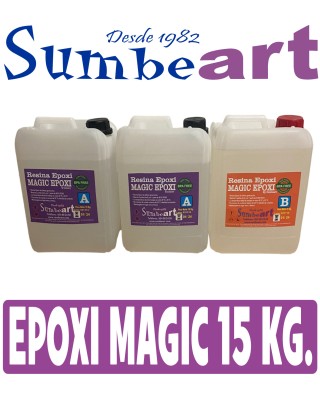RESINA EPOXI MAGIC 15 KG.