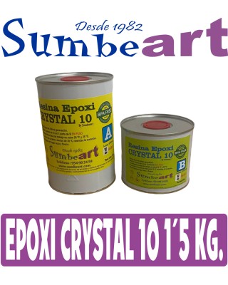 RESINA EPOXI CRYSTAL 10...