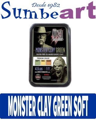 MONSTER CLAY VERDE SOFT
